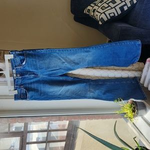 Topshop Stretch Flare Jeans Size 32/32